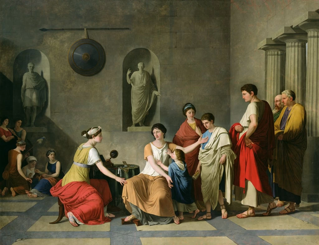 Cornelia, madre dei Gracchi - Louvre, Parigi